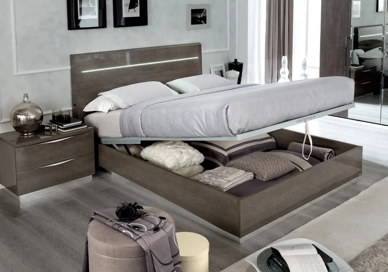 Chambre complète design bouleau NARA