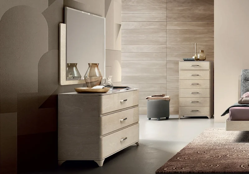 Chambre complète modern sable LOLY
