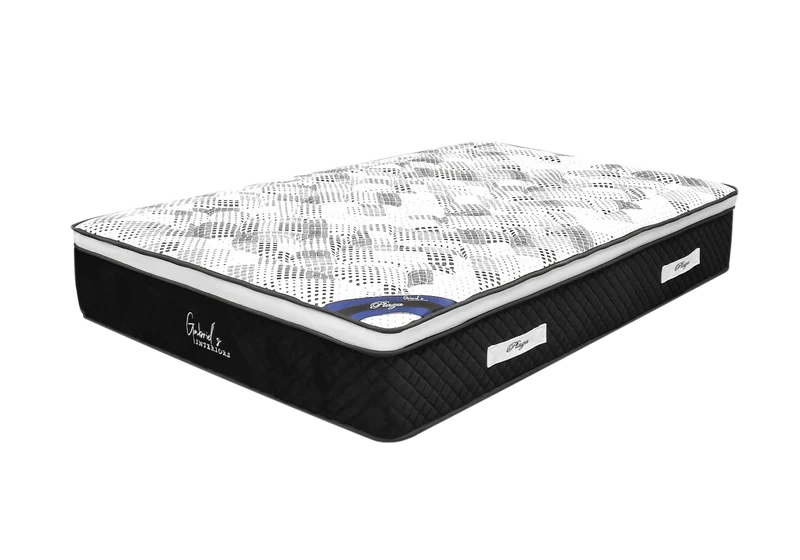 Matelas ressorts ensachés surmatelas 30 cm - Plaza