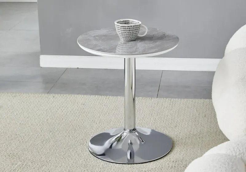 Petite table céramique noir - Boye