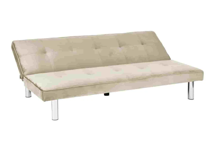 Banc convertible latte chromé - Antha