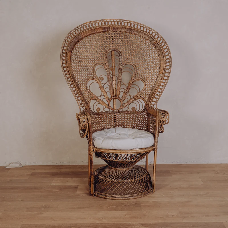 Fauteuil Emmanuelle - Rosace foncé
