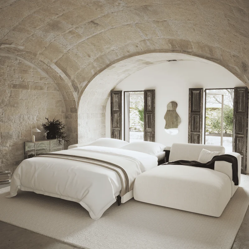 Canapé Convertible Angle Droit Myra