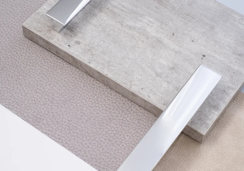 Lit design blanc béton – Treviso