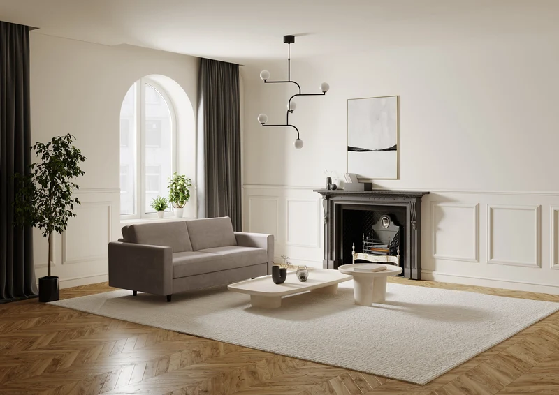 Canapé Convertible Hailie-Jade Couchage 160 cm