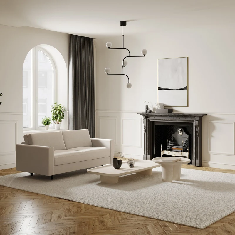 Canapé Convertible Hailie-Jade Couchage 160 cm