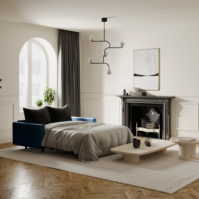Canapé Convertible Hailie-Jade Couchage 160 cm