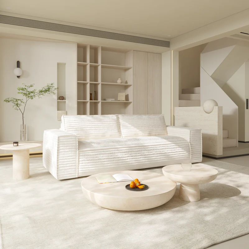 Canapé Convertible Joan Couchage 140 cm
