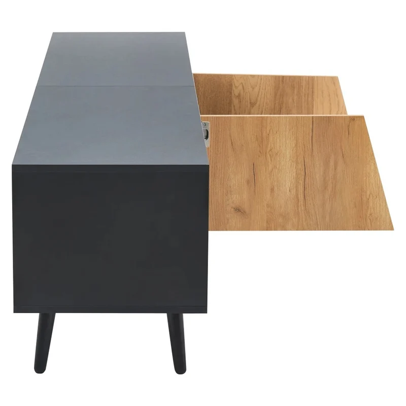 Oslo Meuble TV 180 cm avec 2 portes, 1 niche et 1 tiroir