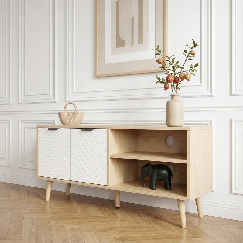 Bergen Meuble TV 110 cm scandinave