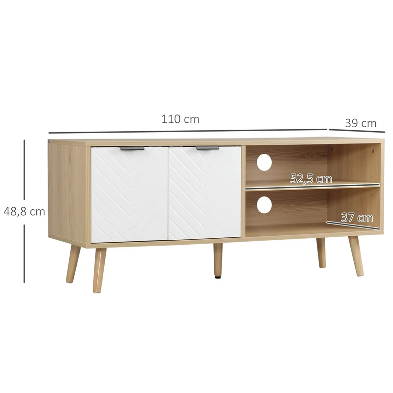 Bergen Meuble TV 110 cm scandinave