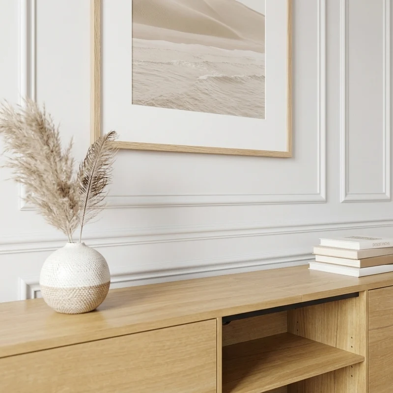 Jane Meuble TV 160 cm avec rangements
