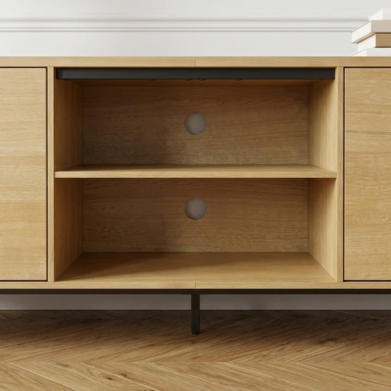 Jane Meuble TV 160 cm avec rangements