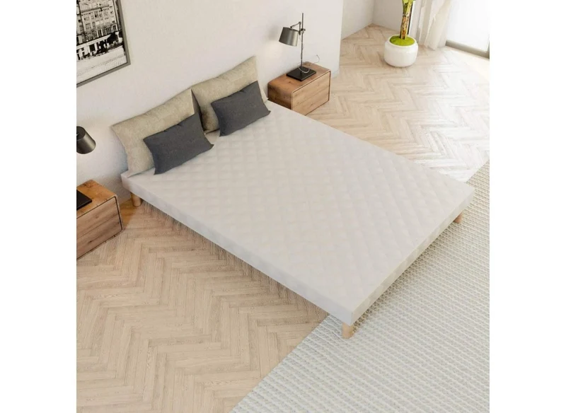 Sommier tapissier 160 X 200 cm + 4 pieds