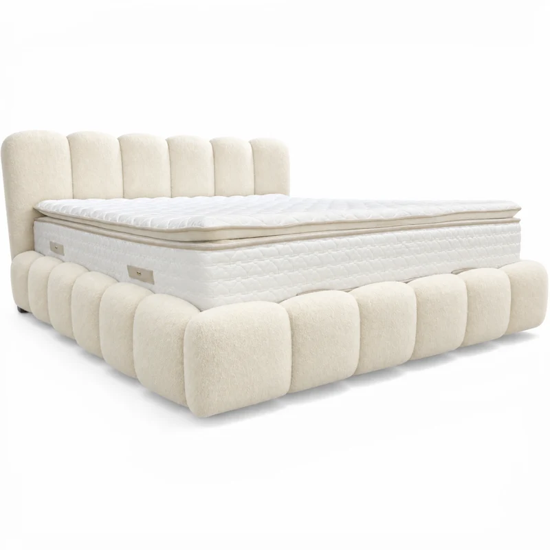 Lit coffre Bubble Toronto 160x200 | Leader Meubles