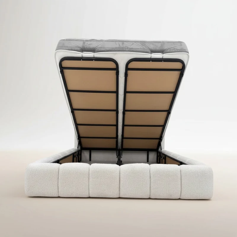 Lit coffre Bubble Dallas 160x200 | Leader Meubles