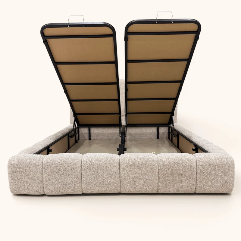 Lit coffre Bubble Dallas 160x200 | Leader Meubles