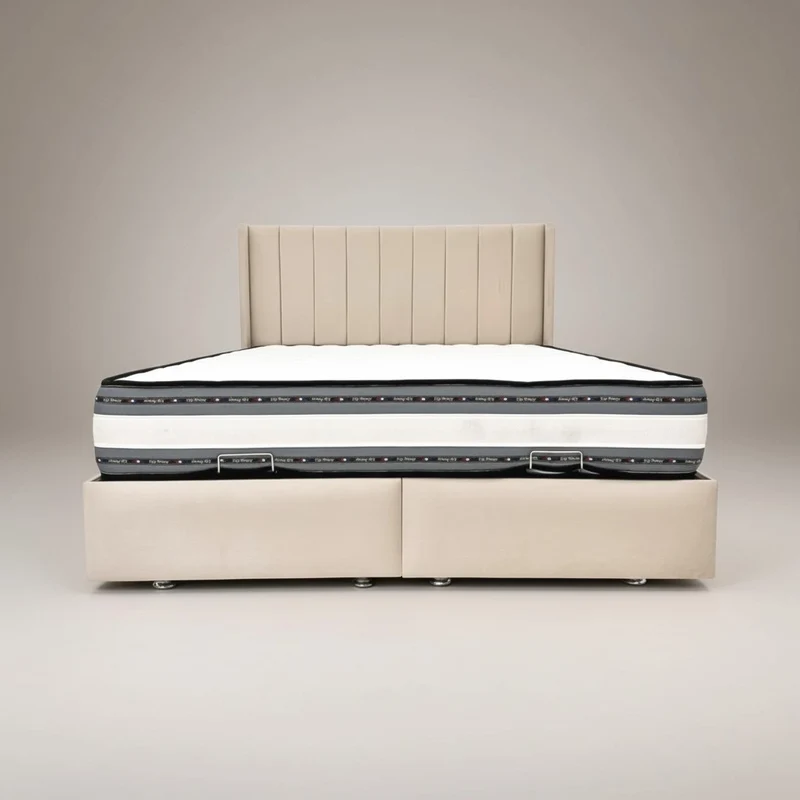 Lit coffre Bari Tokyo 160x200 | Leader Meubles