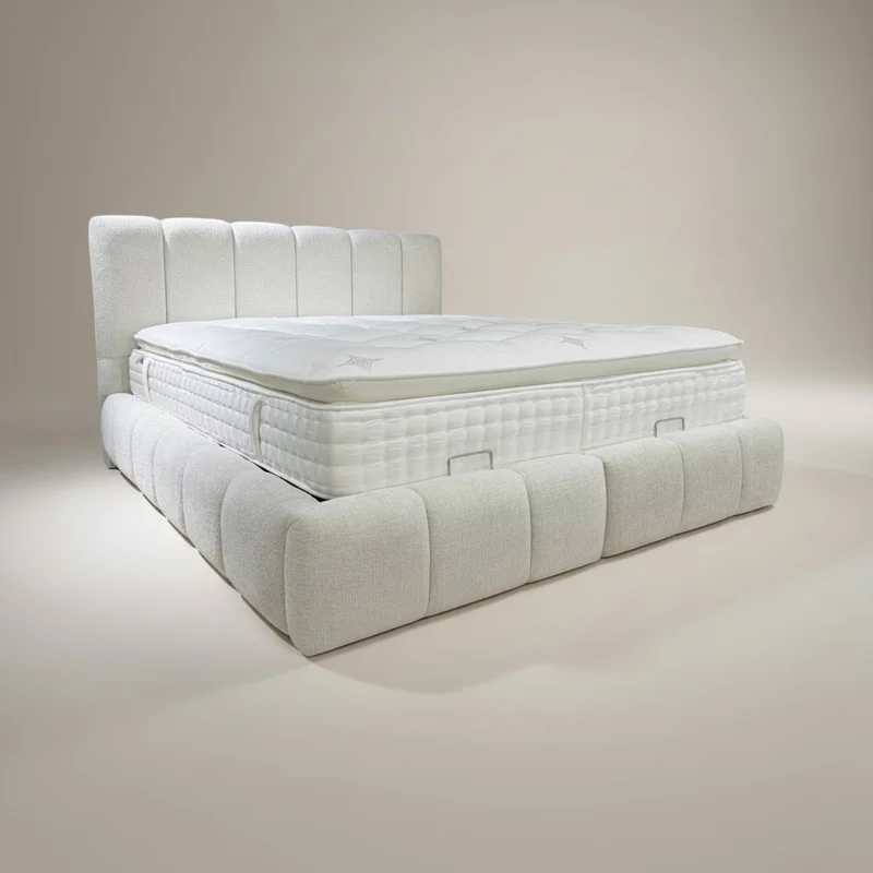 Lit coffre Bubble Dallas 160x200 | Leader Meubles