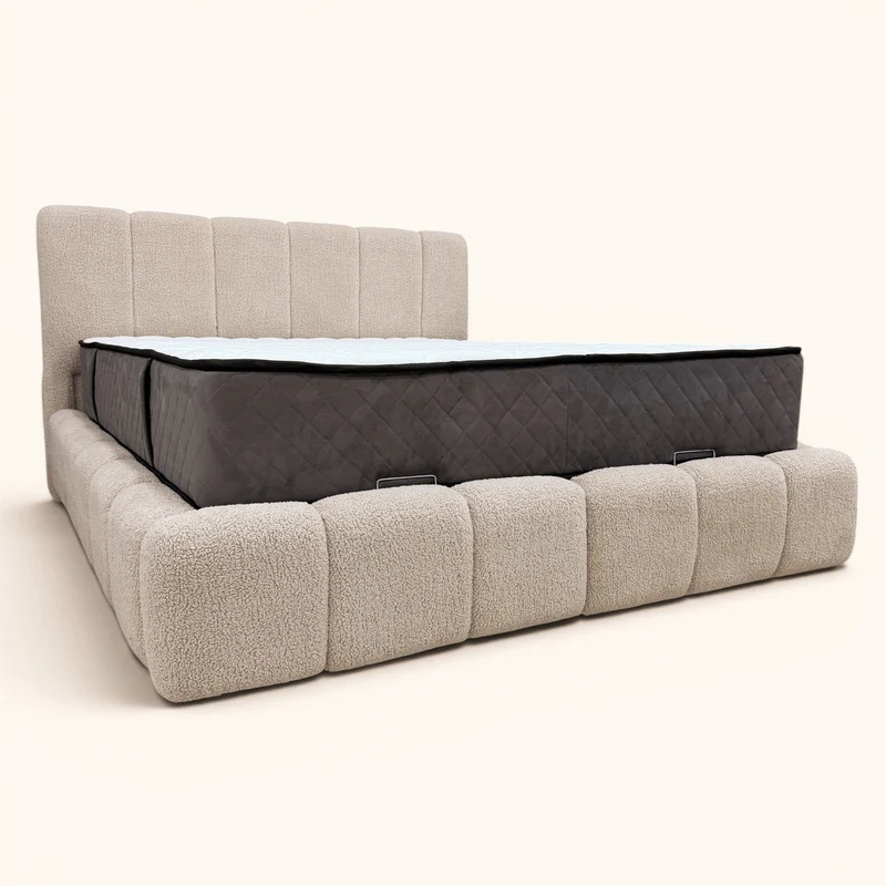 Lit coffre Bubble Dallas 160x200 | Leader Meubles