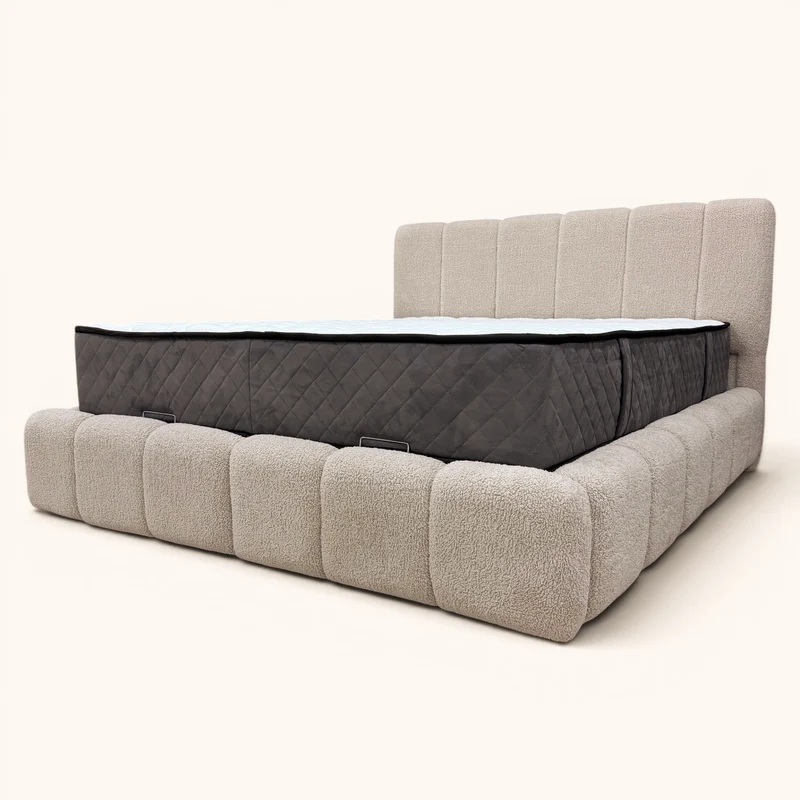 Lit coffre Bubble Dallas 160x200 | Leader Meubles