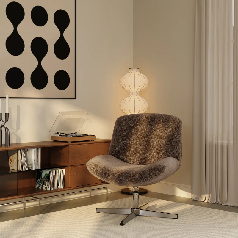 ABY fauteuil pivotant