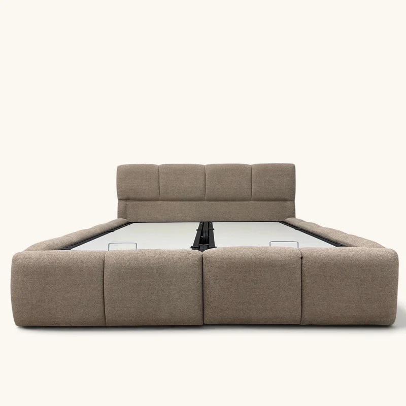 Lit coffre Bubble Oslo 140x190 | Leader Meubles