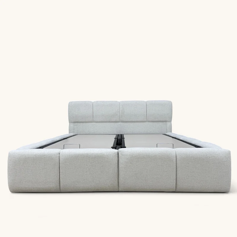 Lit coffre Bubble Oslo 140x190 | Leader Meubles
