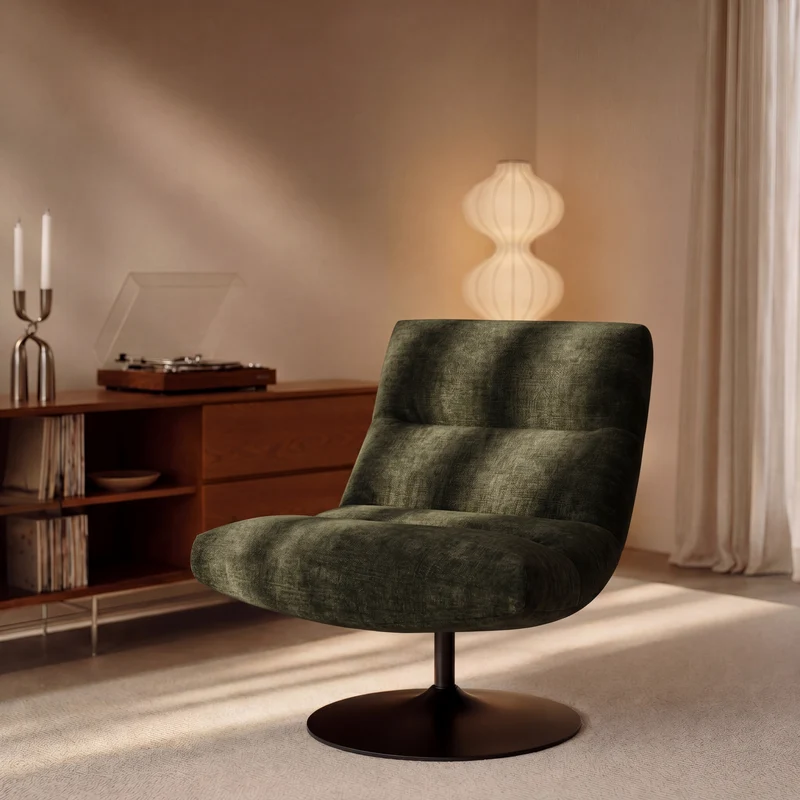 ROMA fauteuil pivotant