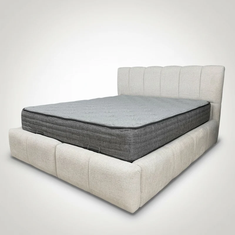 Lit coffre Bubble Mila 140x190 | Leader Meubles