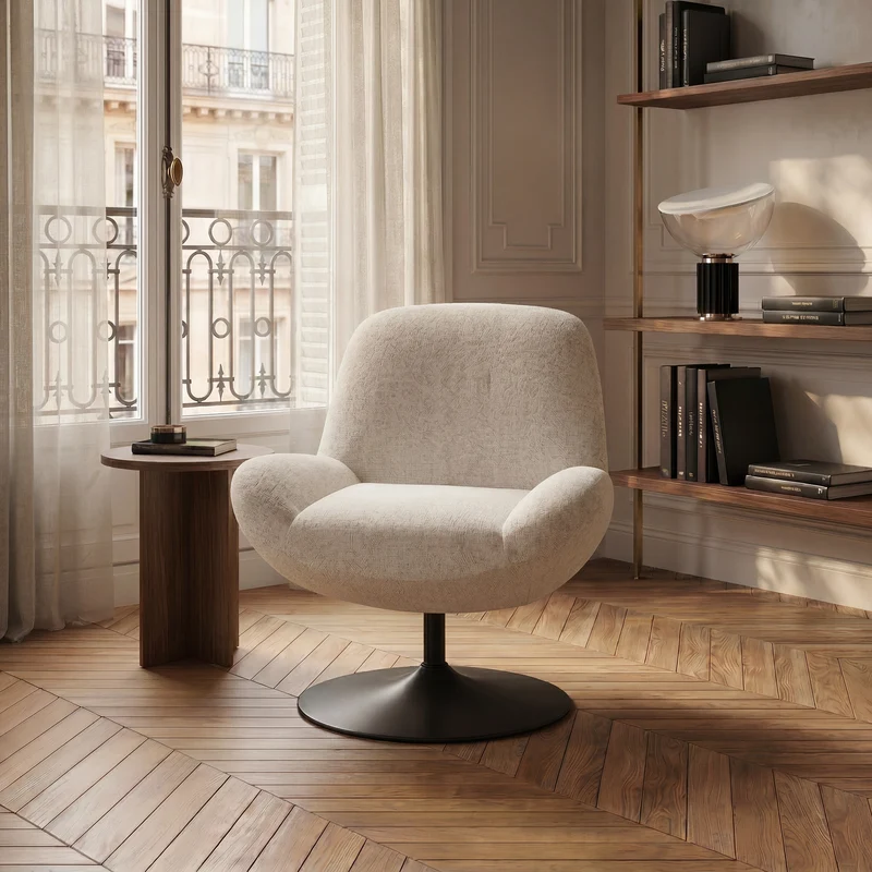 RETRO fauteuil pivotant