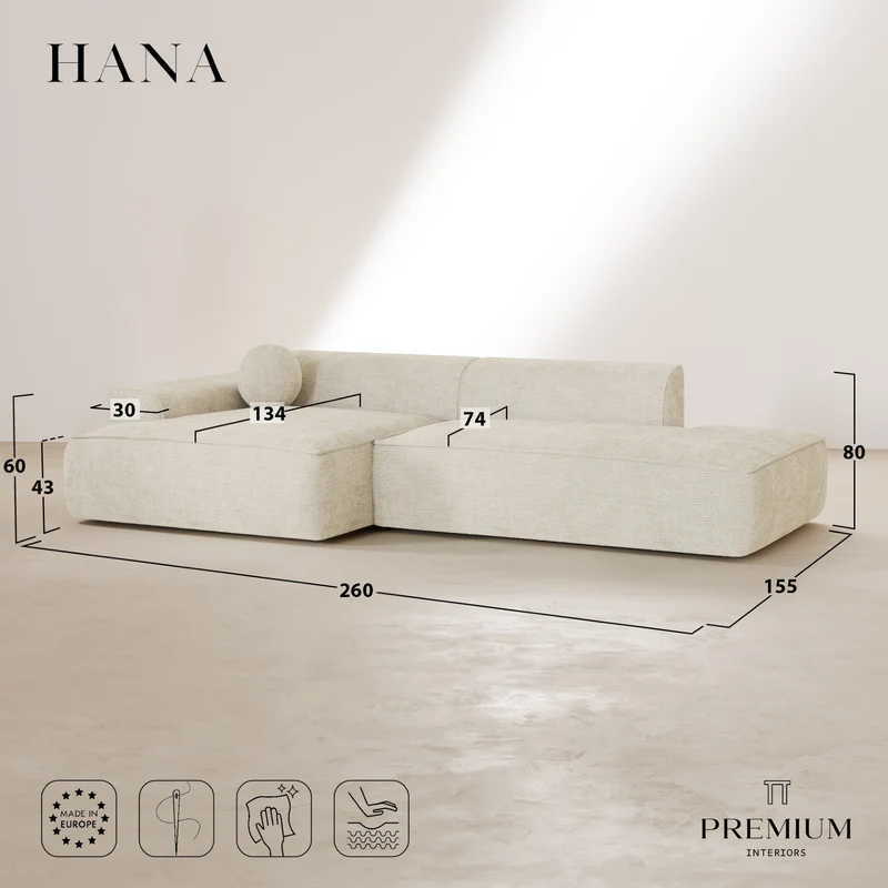 HANA angle gauche