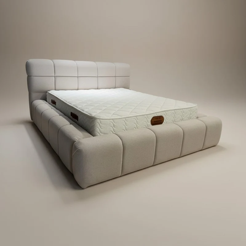 Cadre de lit XXL Boston 140x190 | Leader Meubles