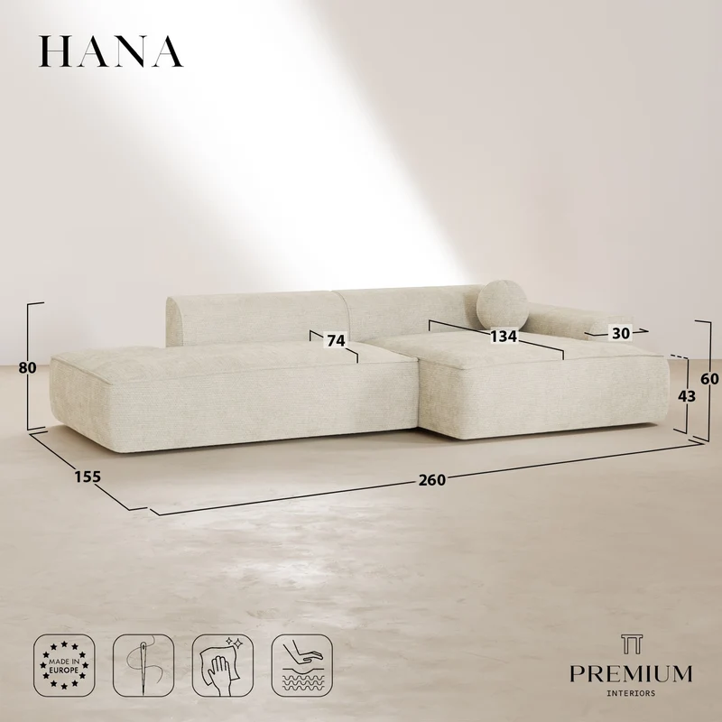 HANA angle droit