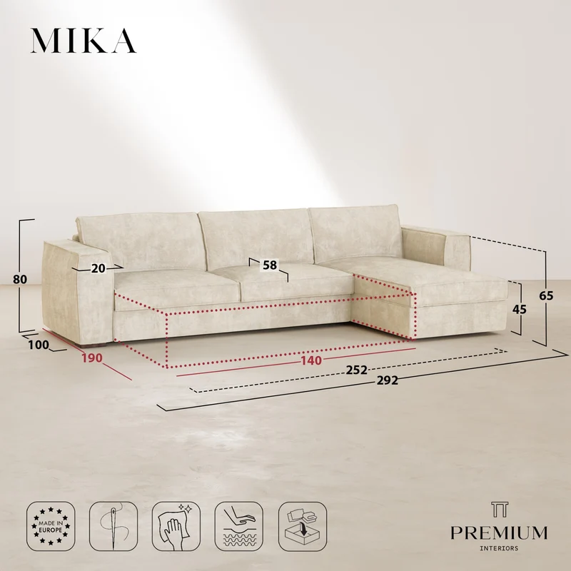 MIKA angle droit convertible