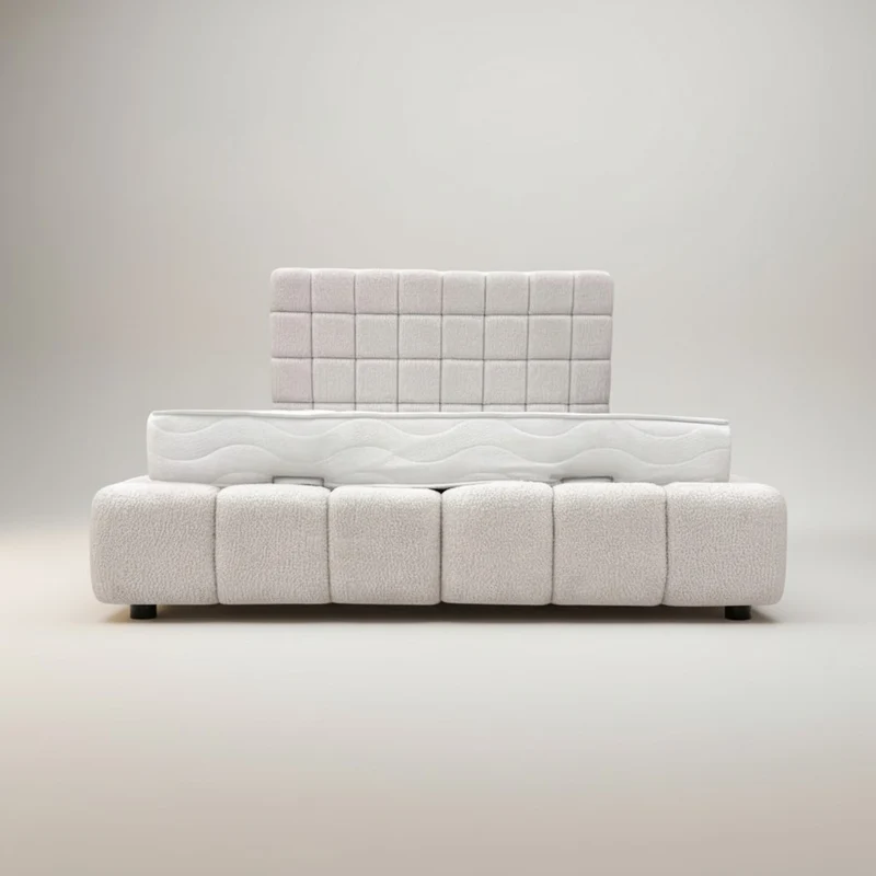 Lit coffre Bubble Concorde 160x200 | Leader Meubles