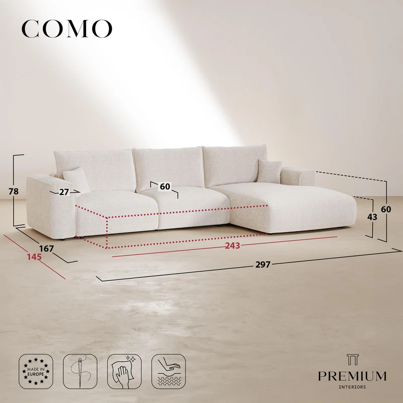 COMO angle droit convertible