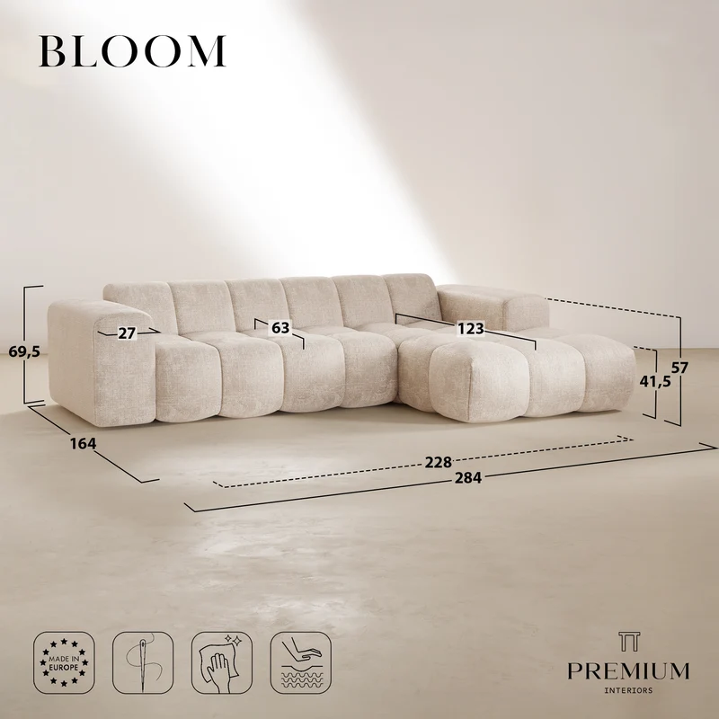 BLOOM angle droit