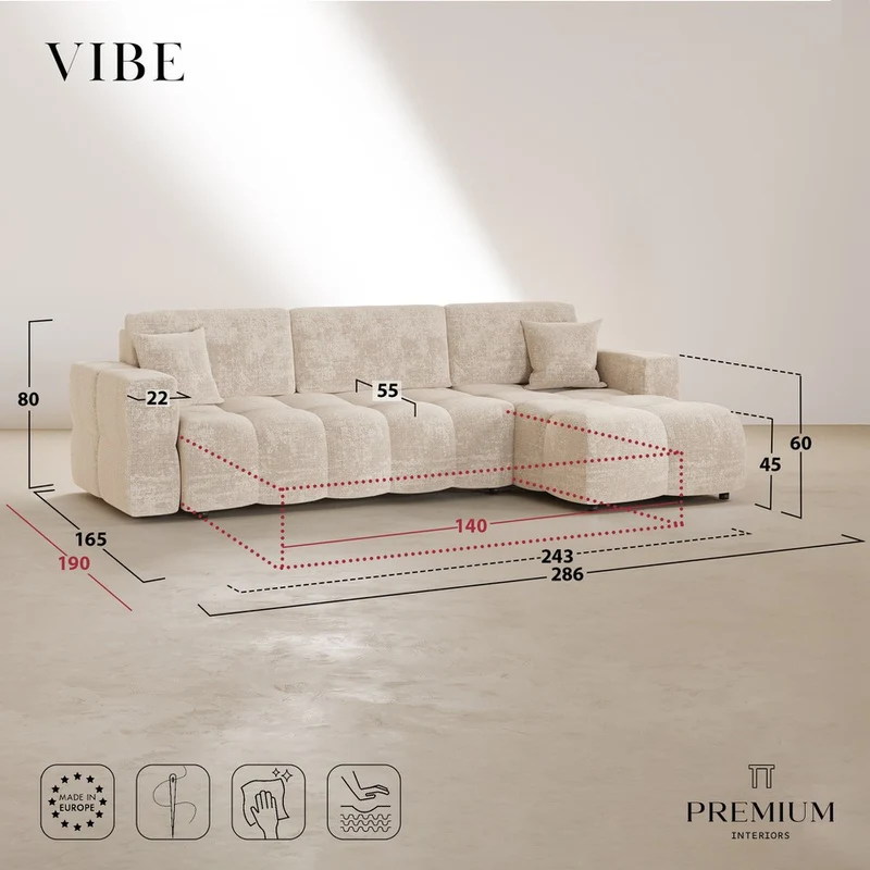 VIBE angle droit convertible express