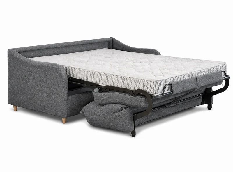 Canapé convertible express 140 cm gris | Myrtille