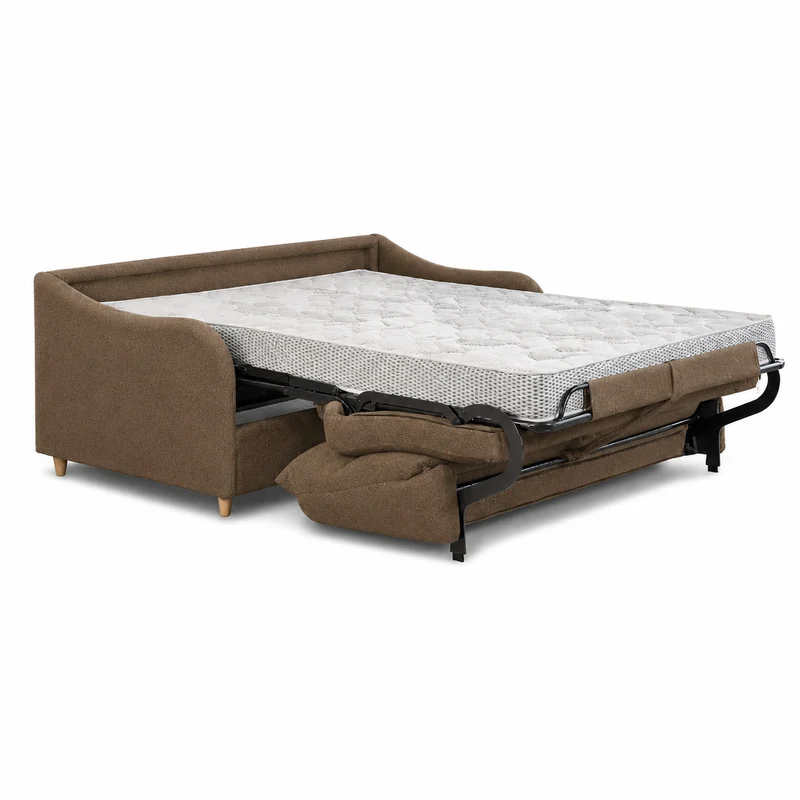 Canapé convertible express 140 cm chocolat | Myrtille