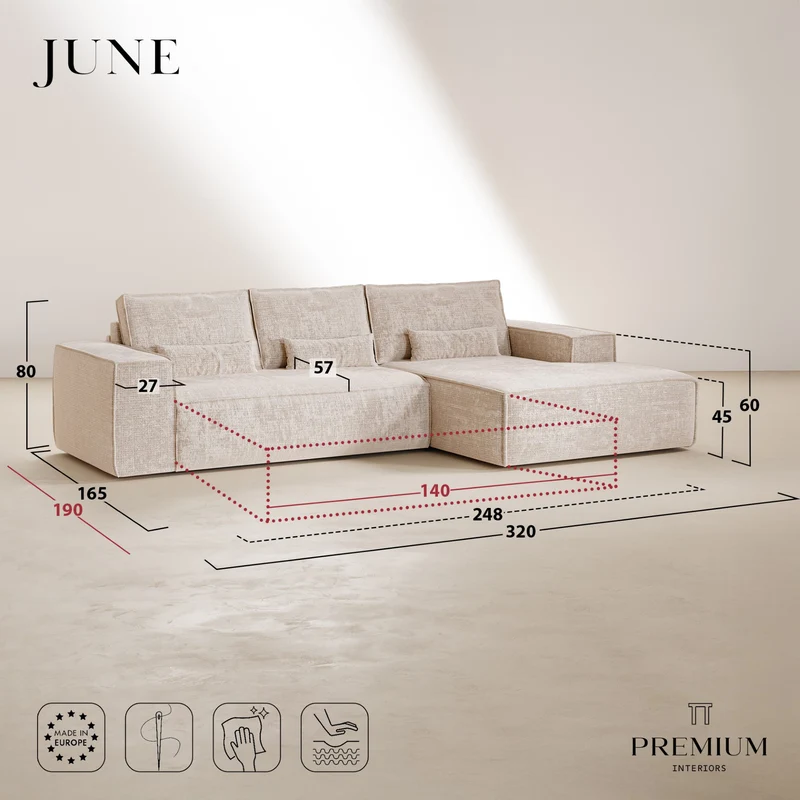 JUNE angle droit convertible express