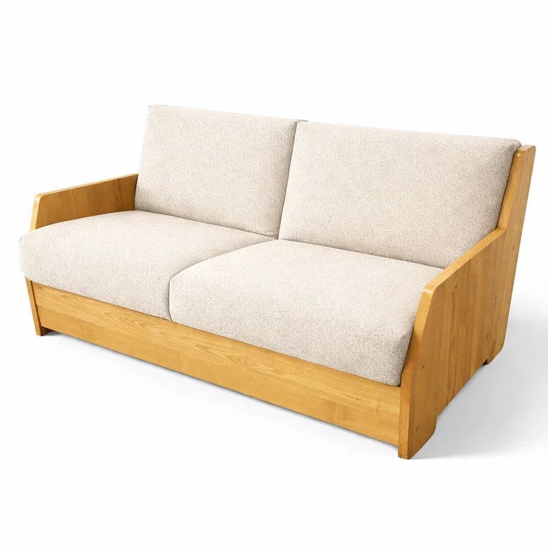 Canapé convertible express 160 cm CERVIN écru