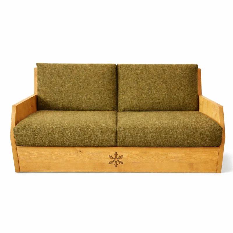 Canapé convertible express 140 cm CERVIN vert