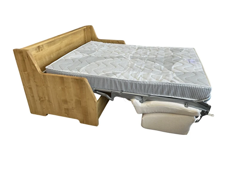 Canapé convertible express 140 cm CERVIN rouge