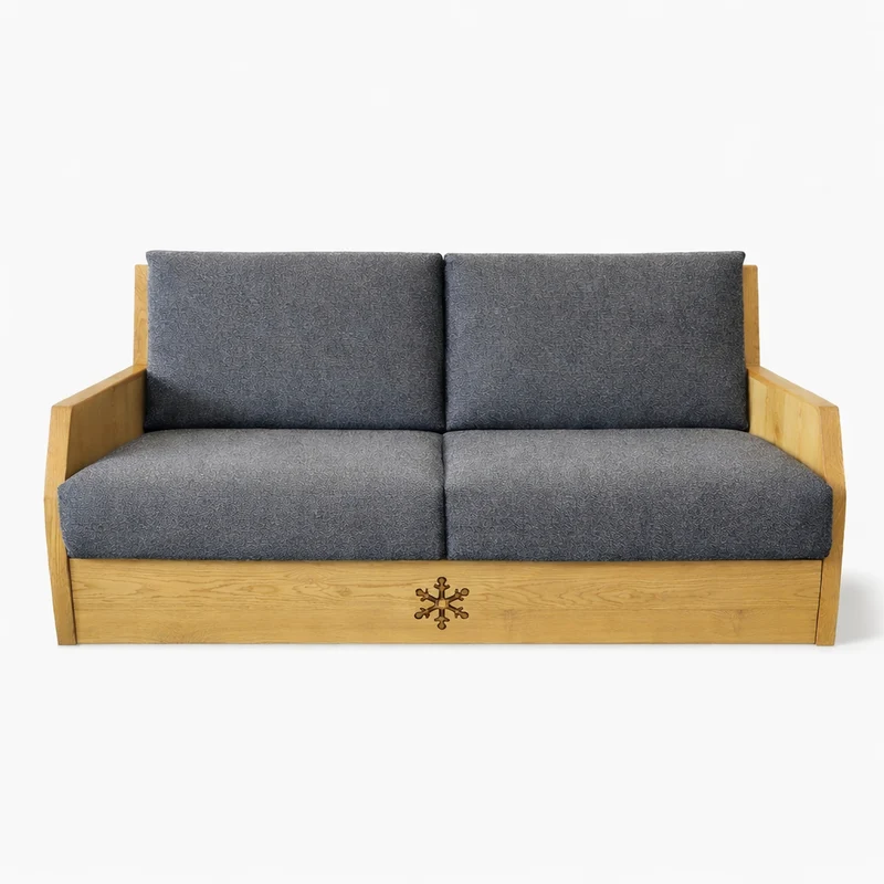Canapé convertible express 160 cm CERVIN gris