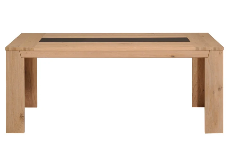 Ensemble TITAN Chêne Clair (Enfilade + Table + 4 x Chaises)