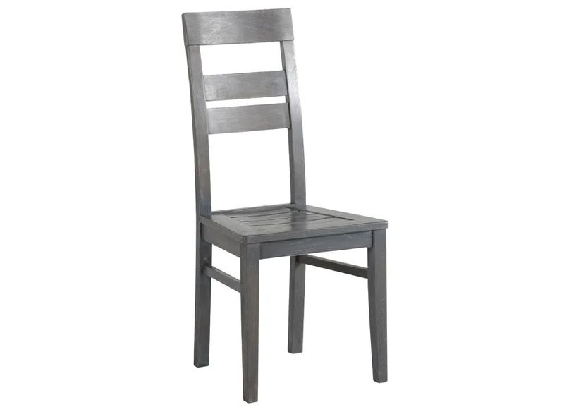 Ensemble TITAN Chêne gris (Enfilade + Table + 4 x Chaises)