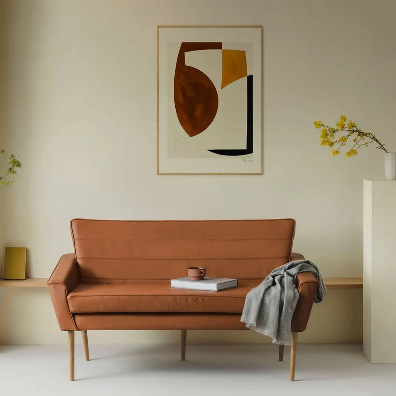 Supernova 2er Sofa - Leder Premium