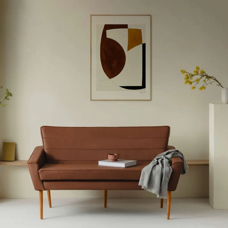 Supernova 2er Sofa - Leder